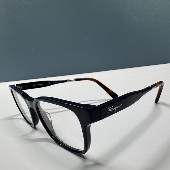 SALVATORE FERRAGAMO SF2787 408 BLUE HAVANA AUTHENTIC EYEGLASS Frames 53-18 - Picture 7 of 9